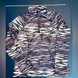 Women’s Fila quarter zip athletic shirt